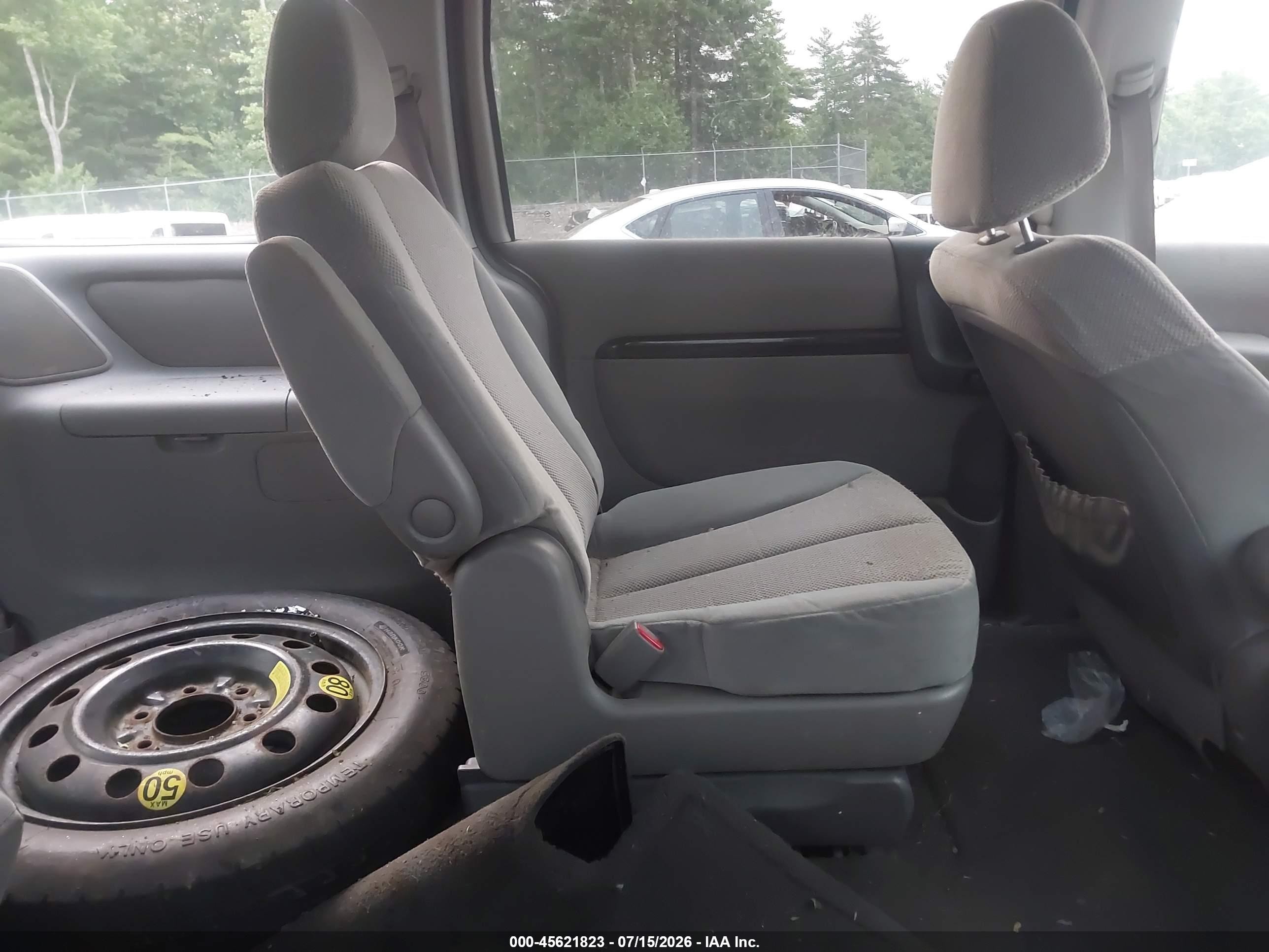 2012 Kia Sedona Ex Silver vin: KNDMH4C79C6494693