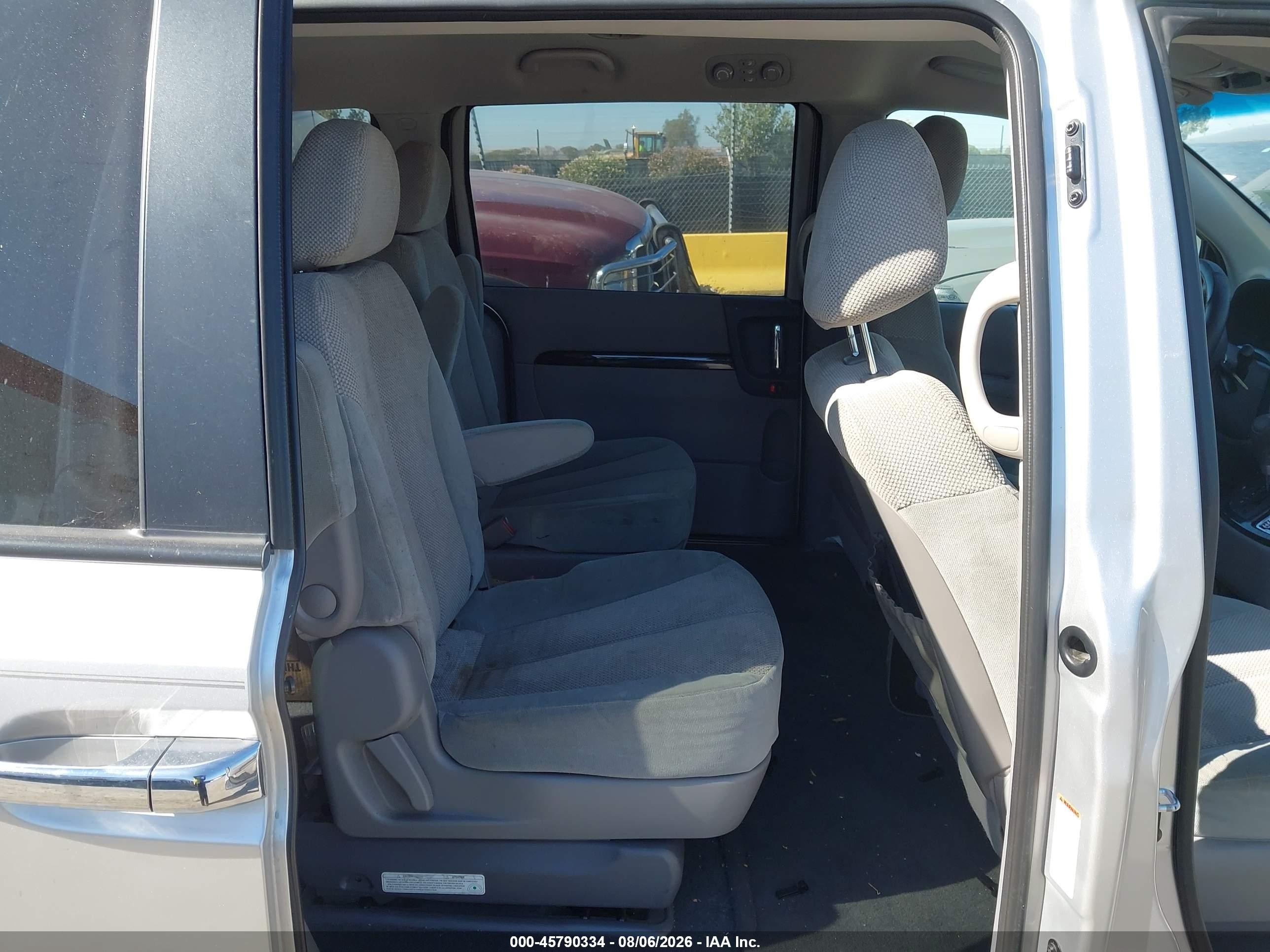 2012 Kia Sedona Ex Silver vin: KNDMH4C79C6495939