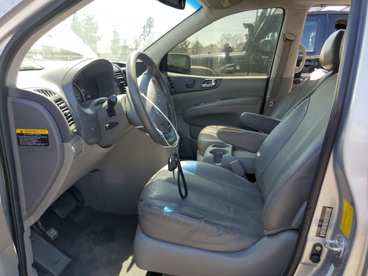 2011 Kia Sedona Ex Silver vin: KNDMH4C7XB6374013