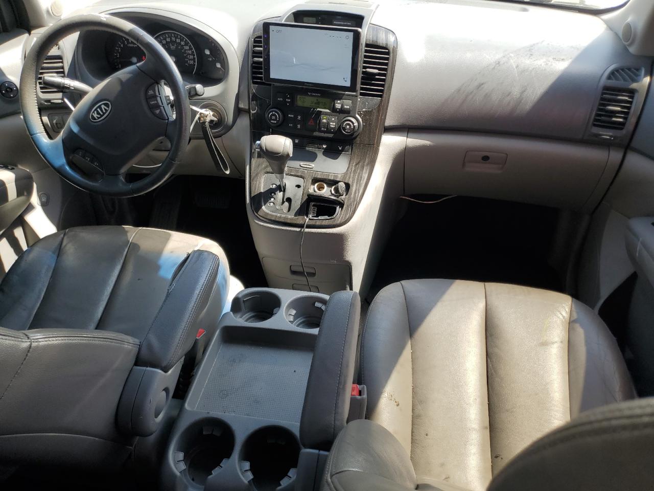 2011 Kia Sedona Ex Silver vin: KNDMH4C7XB6374013