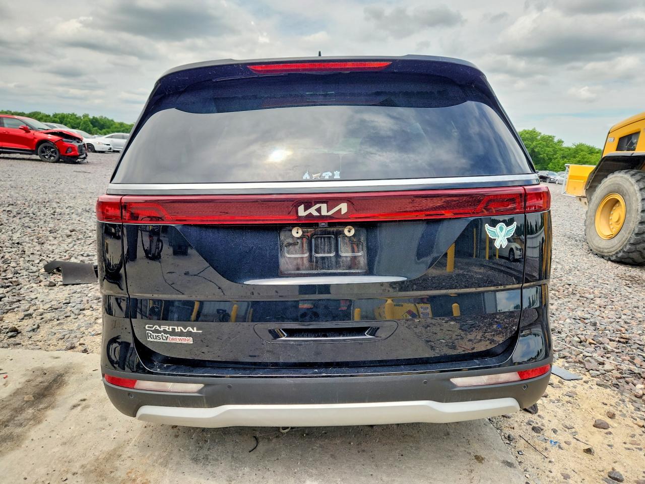 2023 Kia Carnival Lx Black vin: KNDNB4H30P6205511