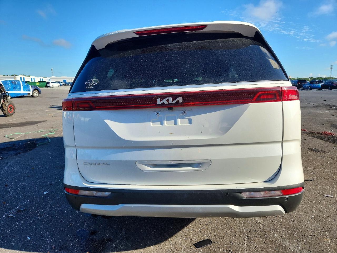 2024 Kia Carnival Lx Белый vin: KNDNB4H32R6306858