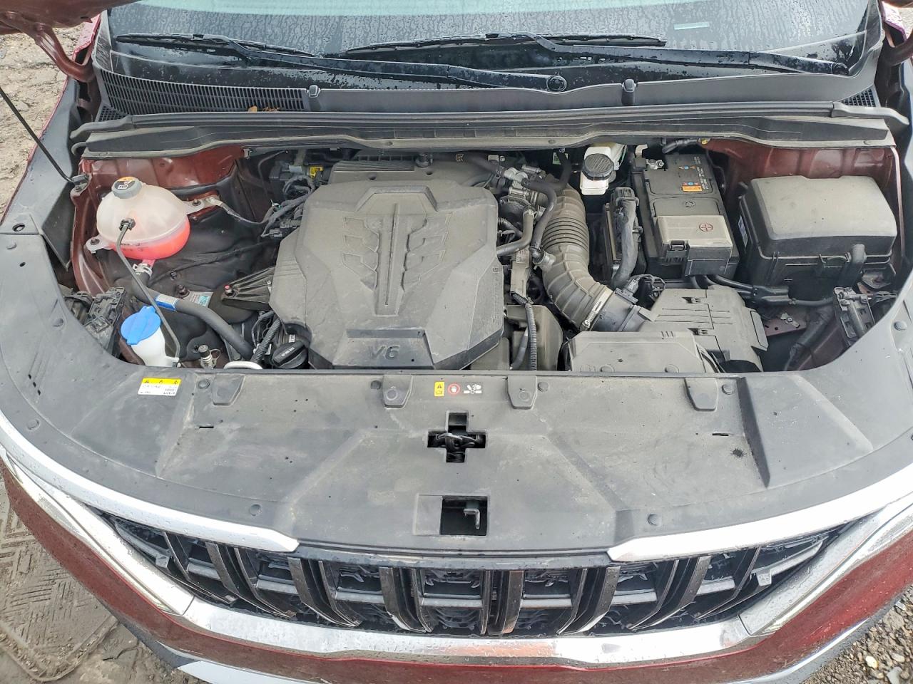 2024 Kia Carnival Lx Red vin: KNDNB4H34R6365488