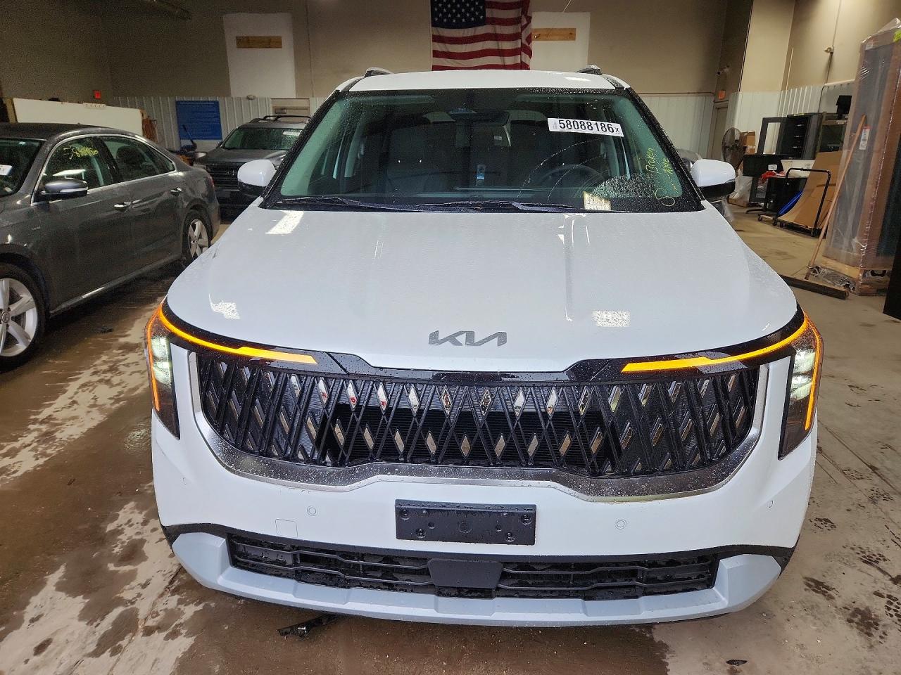 2026 Kia Carnival Ex Белый vin: KNDNC5K38T6635261