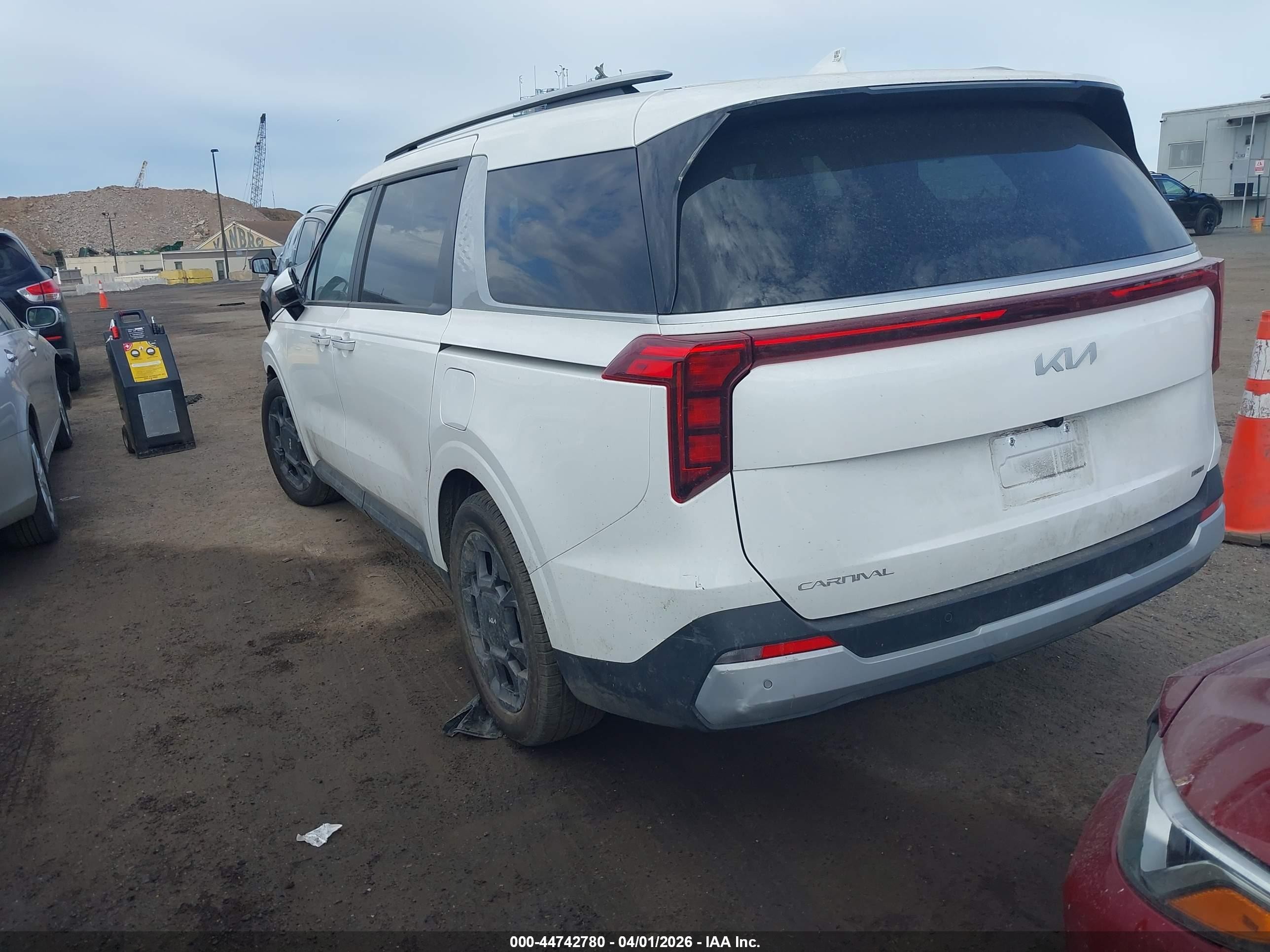 2026 Kia Carnival Mpv Hybrid Ex Белый vin: KNDNC5KA6T6101092