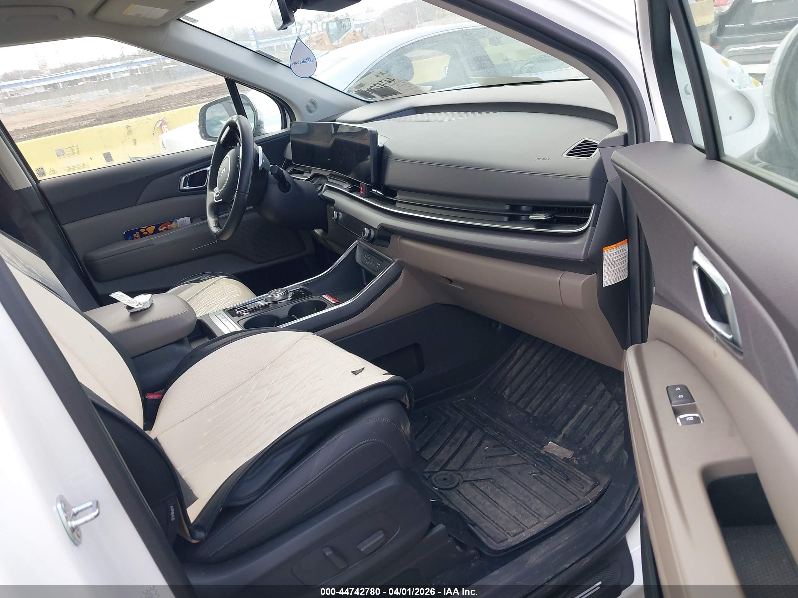 2026 Kia Carnival Mpv Hybrid Ex Белый vin: KNDNC5KA6T6101092