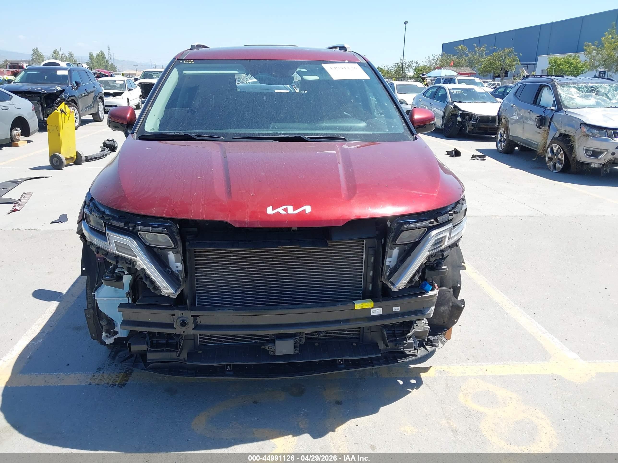 2023 Kia Carnival Mpv Sx Prestige Red vin: KNDNE5H35P6289953
