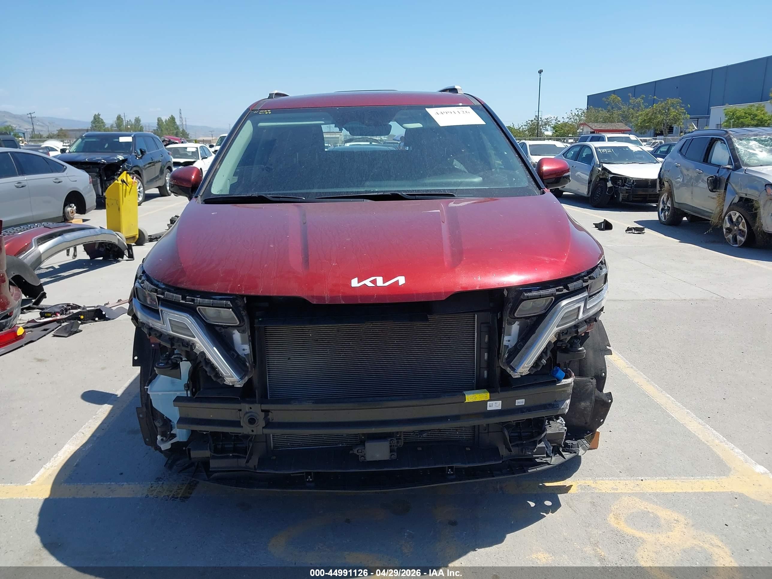 2023 Kia Carnival Mpv Sx Prestige Red vin: KNDNE5H35P6289953