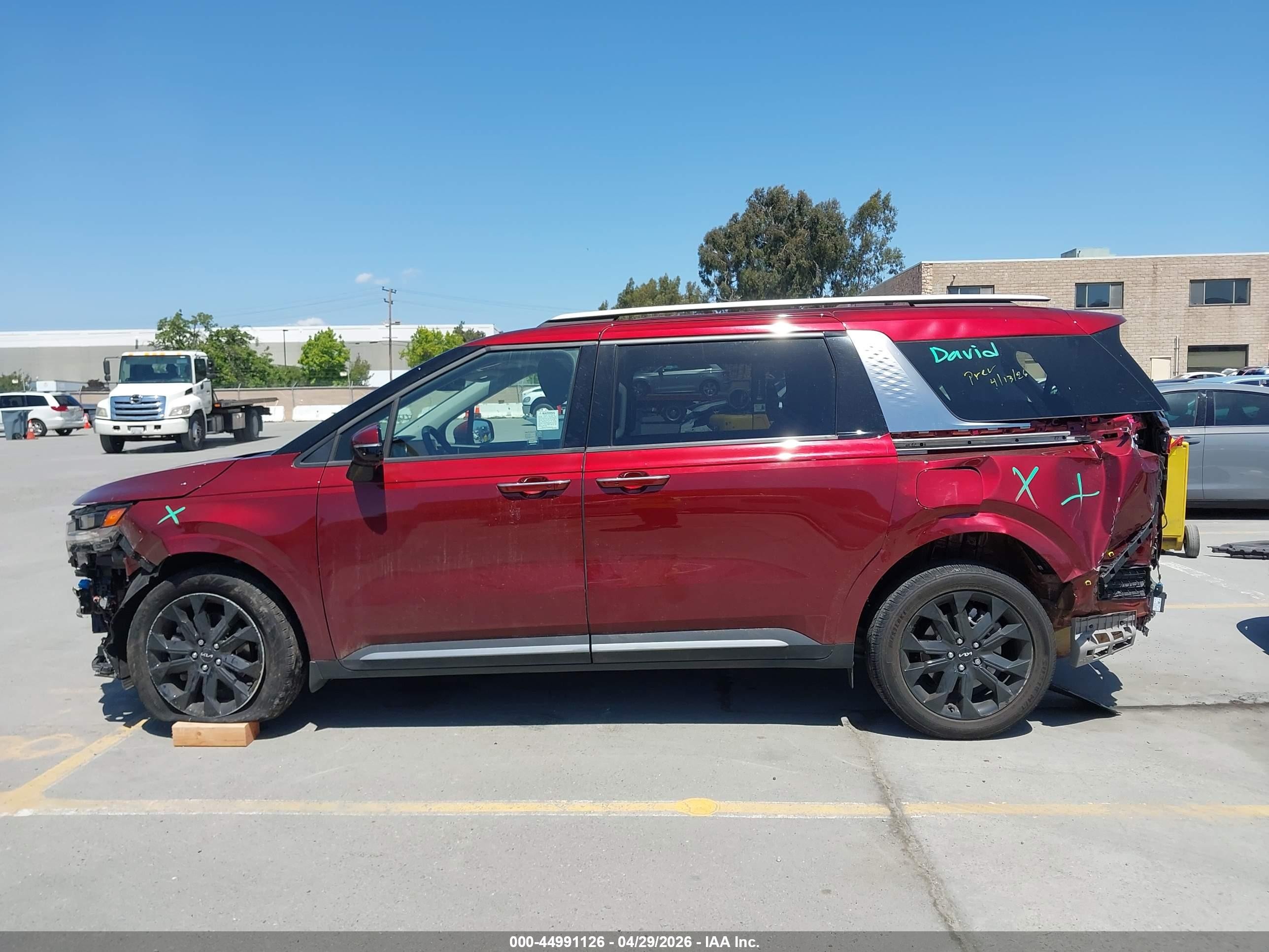 2023 Kia Carnival Mpv Sx Prestige Red vin: KNDNE5H35P6289953