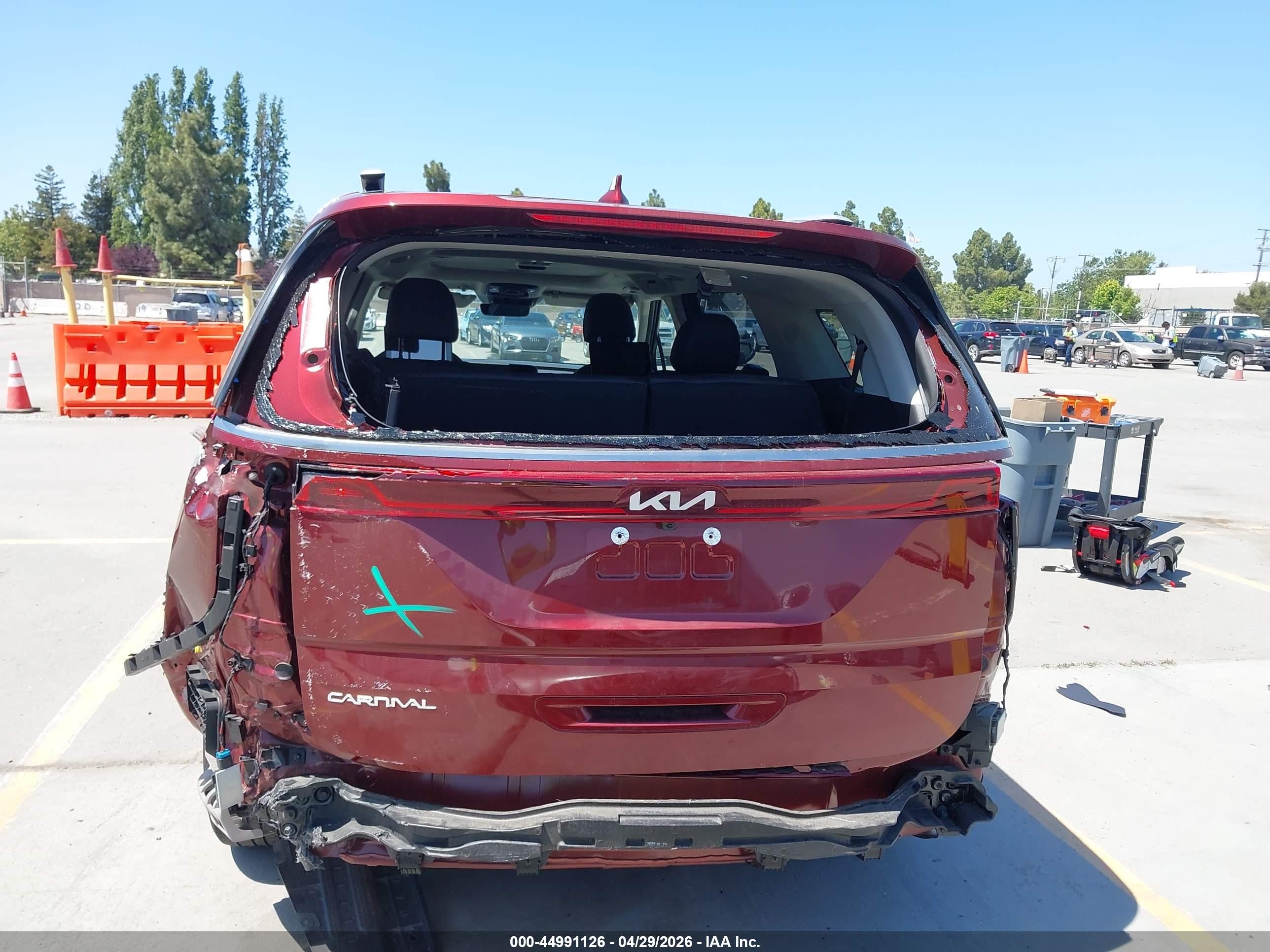2023 Kia Carnival Mpv Sx Prestige Red vin: KNDNE5H35P6289953