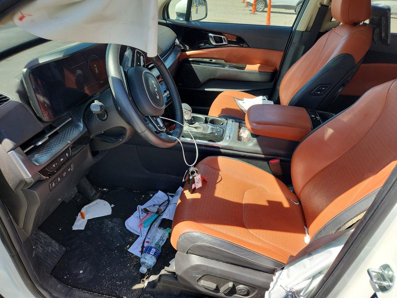 2024 Kia Carnival Sx Prestige White vin: KNDNE5H35R6331234