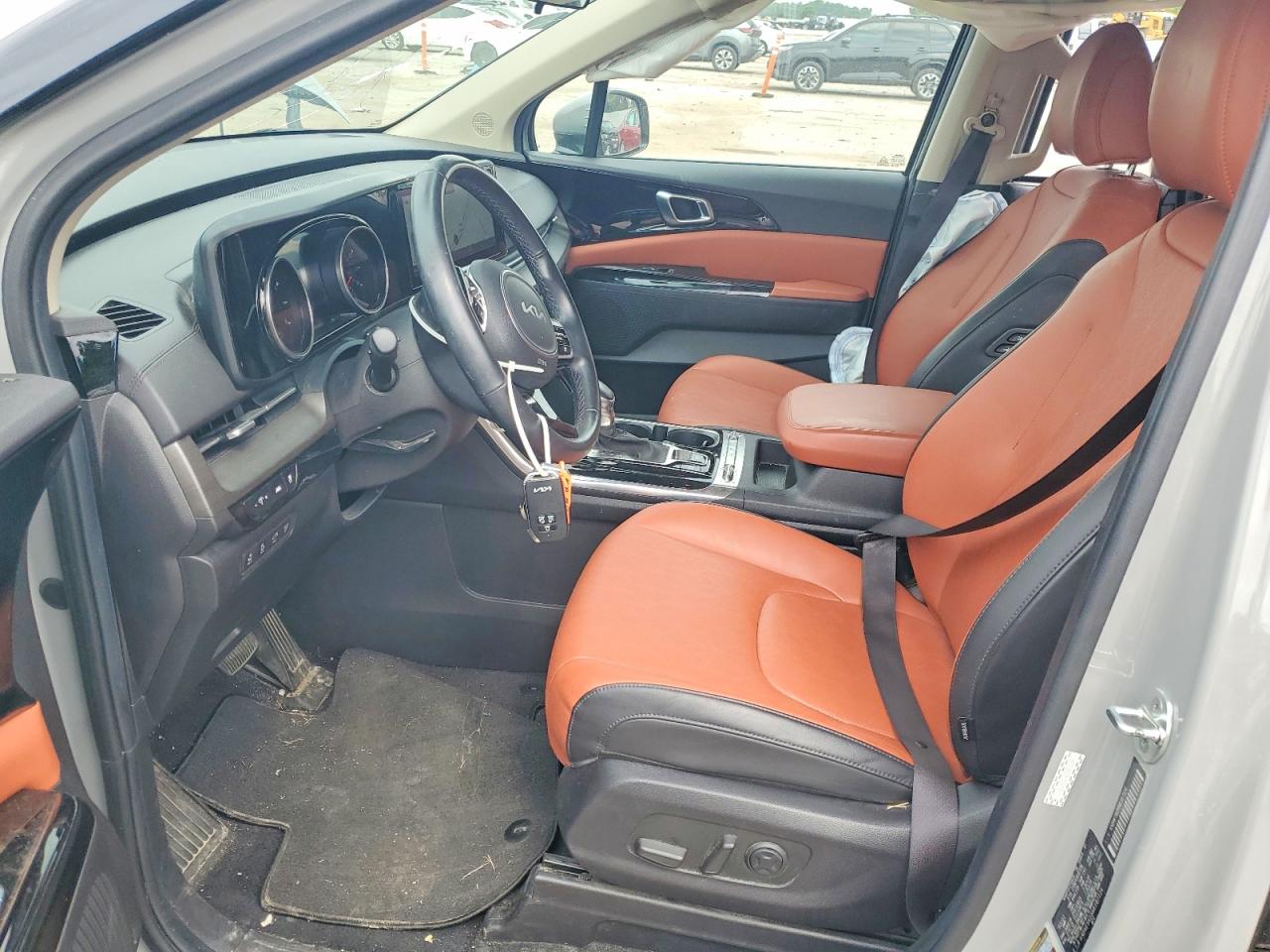 2022 Kia Carnival Sx Prestige Серый vin: KNDNE5H38N6187124