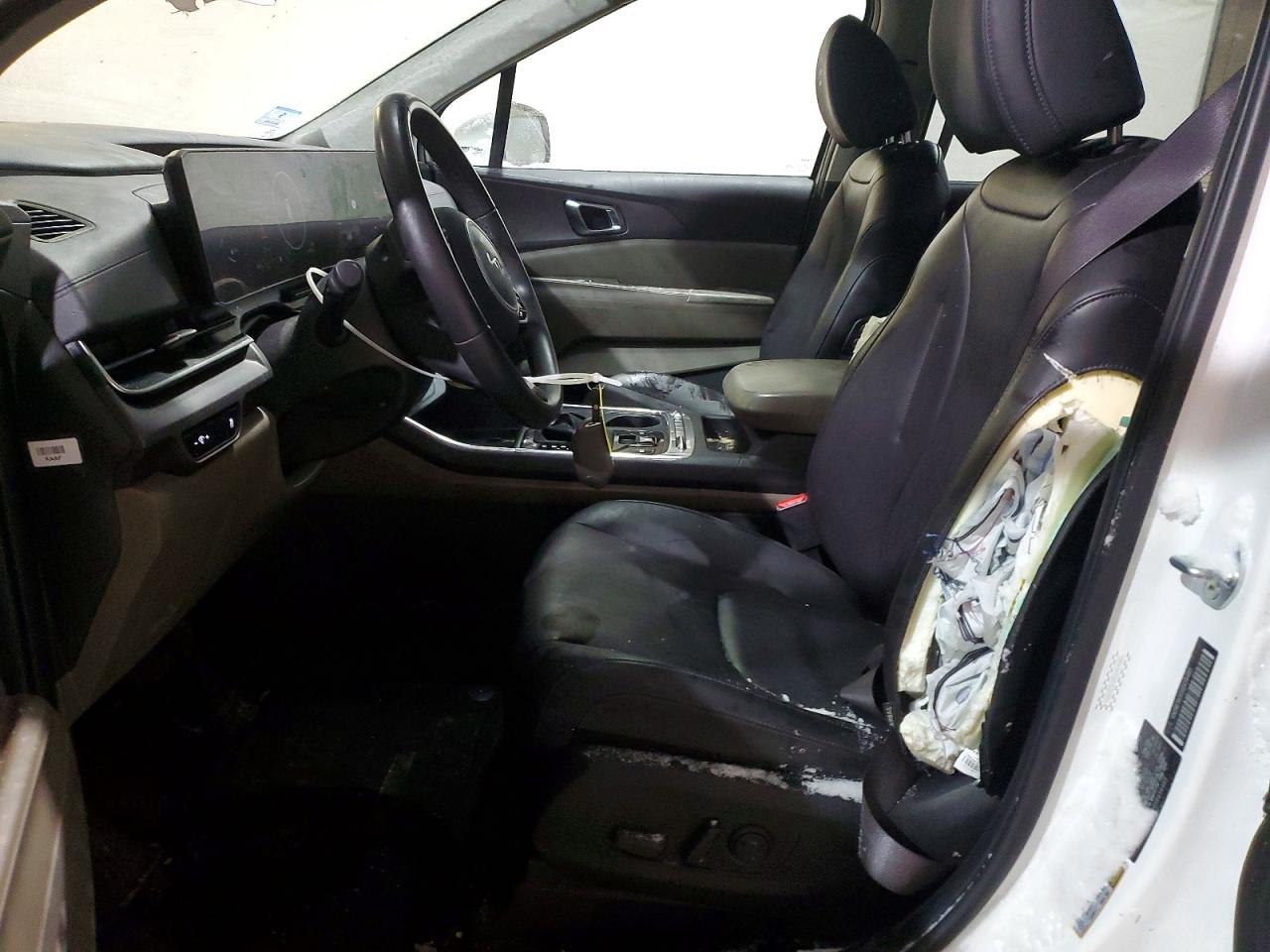2025 Kia Carnival Sx White vin: KNDNE5K30S6454485