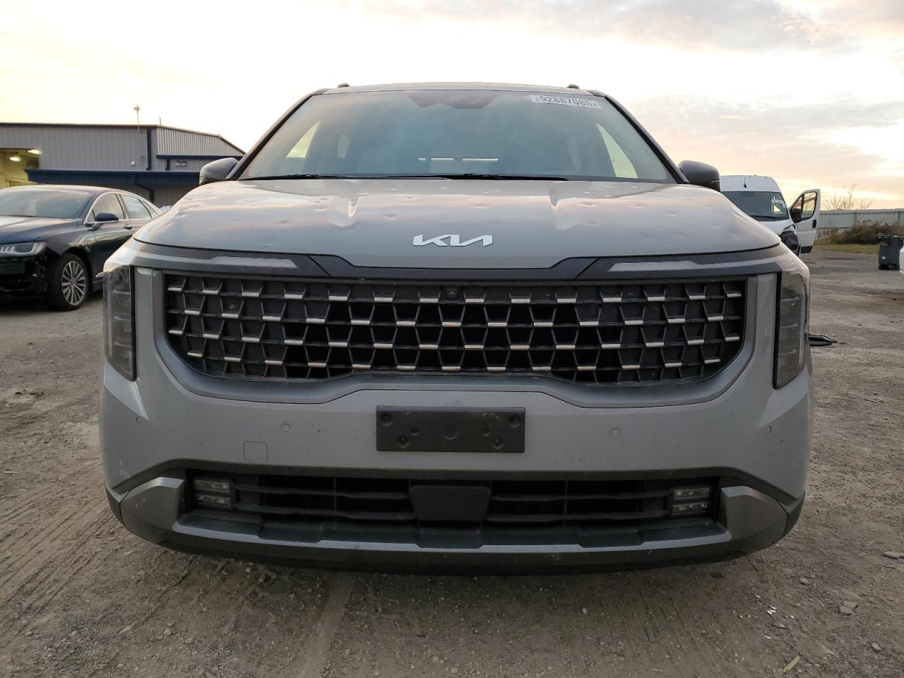 2025 Kia Carnival Sx Серый vin: KNDNE5K38S6479473