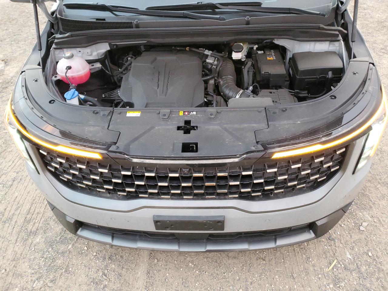 2025 Kia Carnival Sx Серый vin: KNDNE5K38S6479473