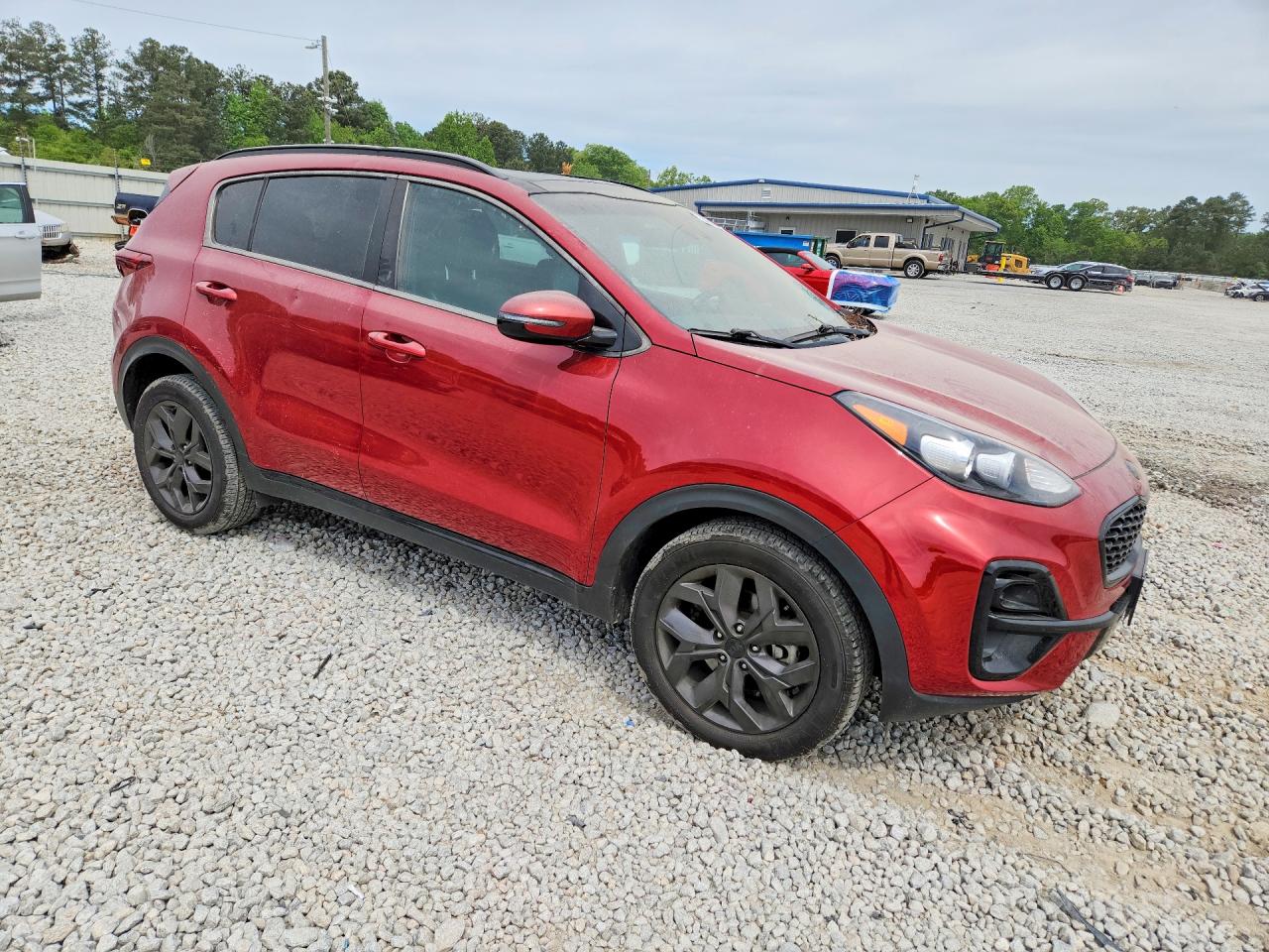 2021 Kia Sportage S Red vin: KNDP6CAC3M7876050