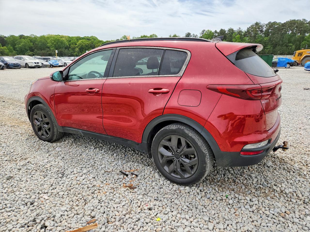 2021 Kia Sportage S Red vin: KNDP6CAC3M7876050
