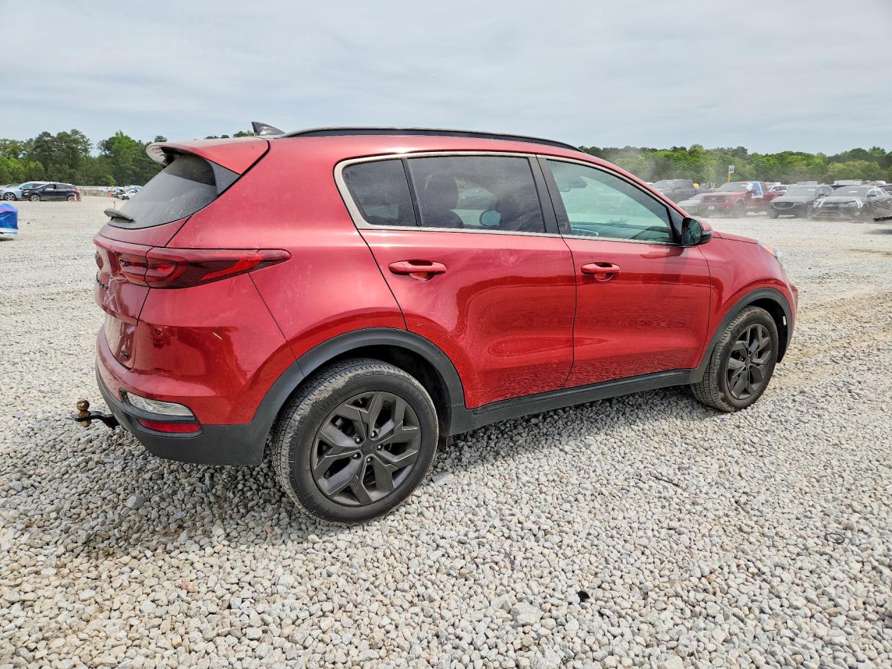 2021 Kia Sportage S Red vin: KNDP6CAC3M7876050