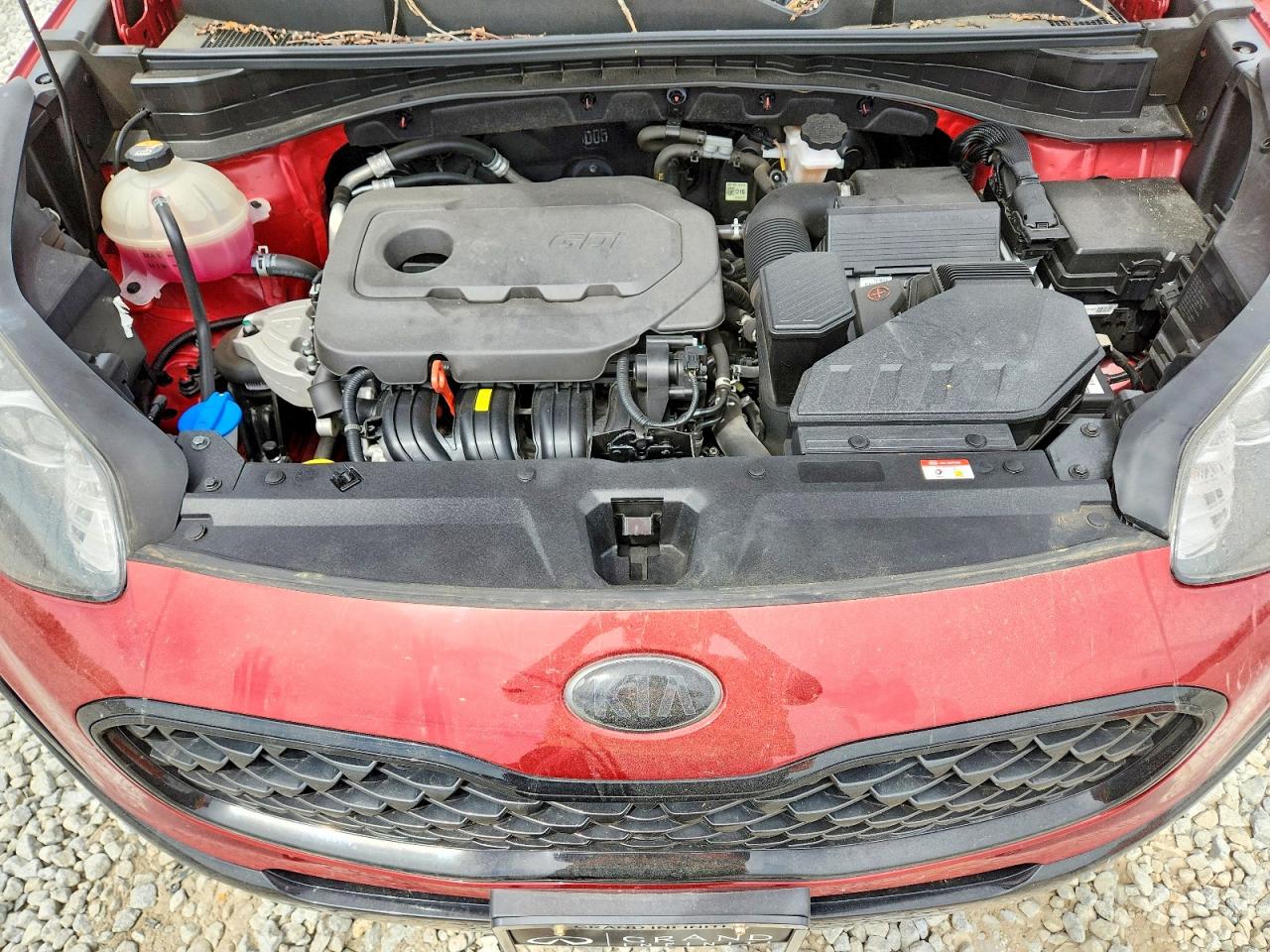 2021 Kia Sportage S Red vin: KNDP6CAC3M7876050