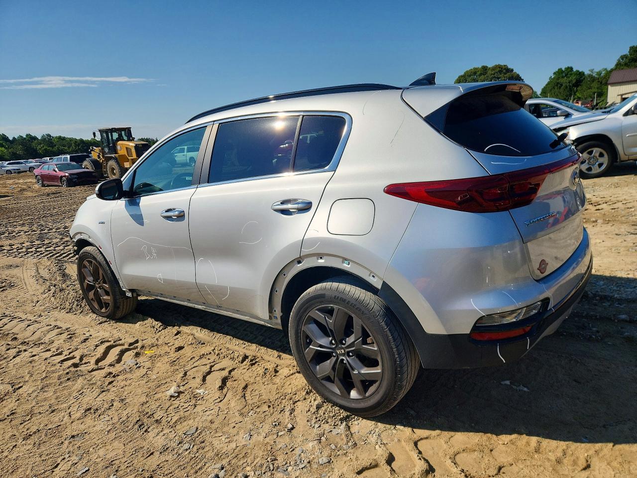 2020 Kia Sportage S Silver vin: KNDP6CAC4L7688541