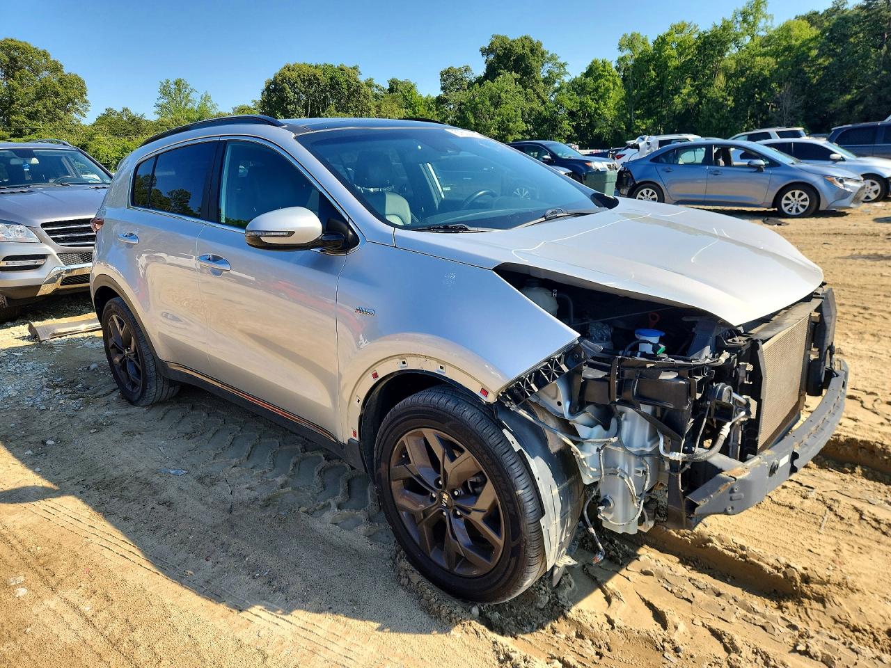 2020 Kia Sportage S Silver vin: KNDP6CAC4L7688541