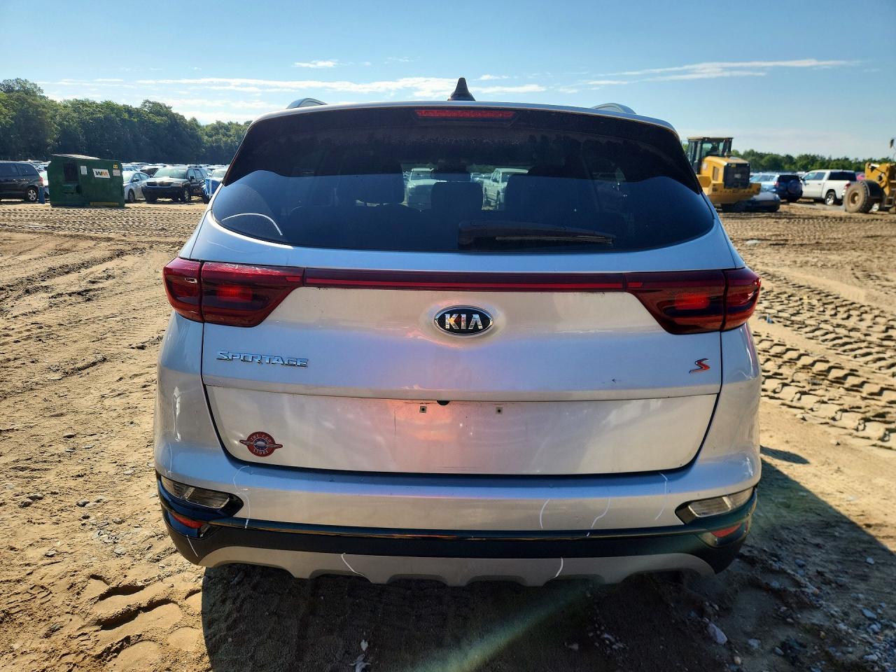 2020 Kia Sportage S Silver vin: KNDP6CAC4L7688541