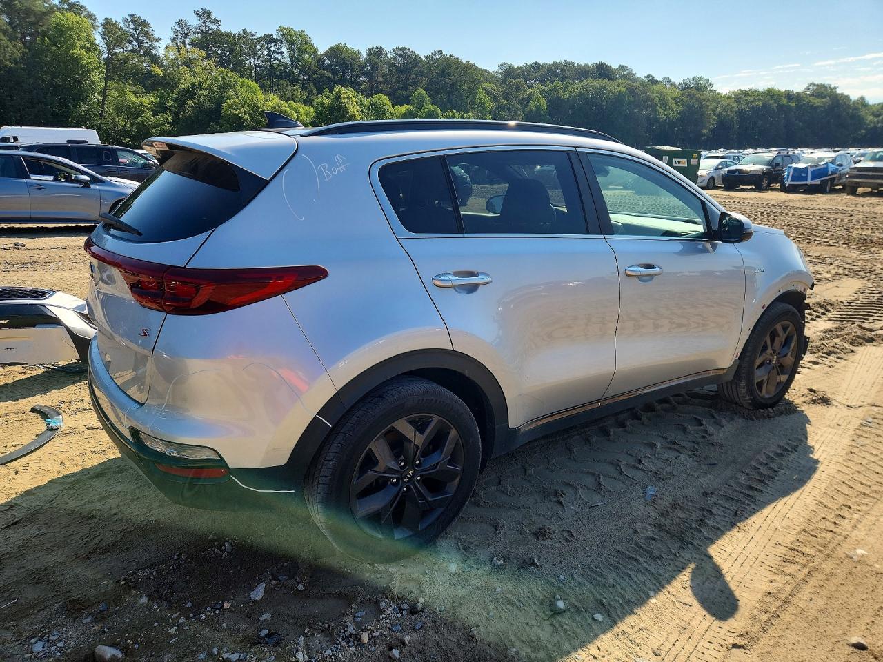 2020 Kia Sportage S Silver vin: KNDP6CAC4L7688541