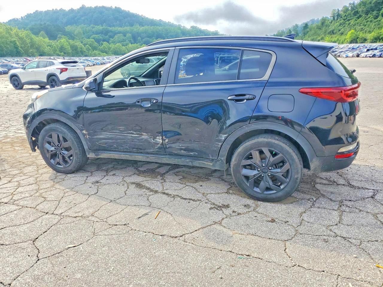 2021 Kia Sportage S Black vin: KNDP6CAC7M7850874