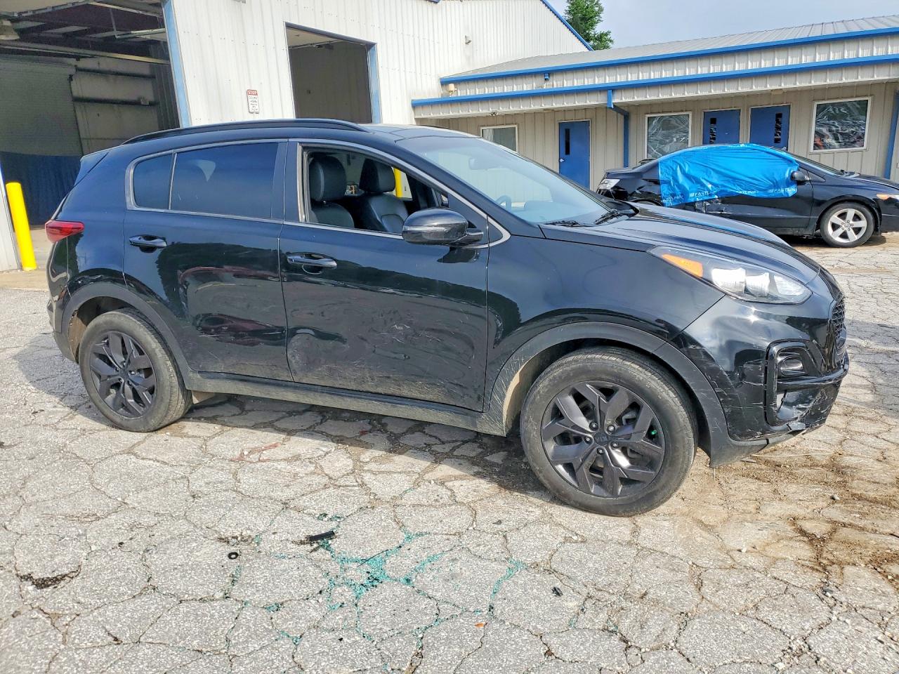 2021 Kia Sportage S Black vin: KNDP6CAC7M7850874