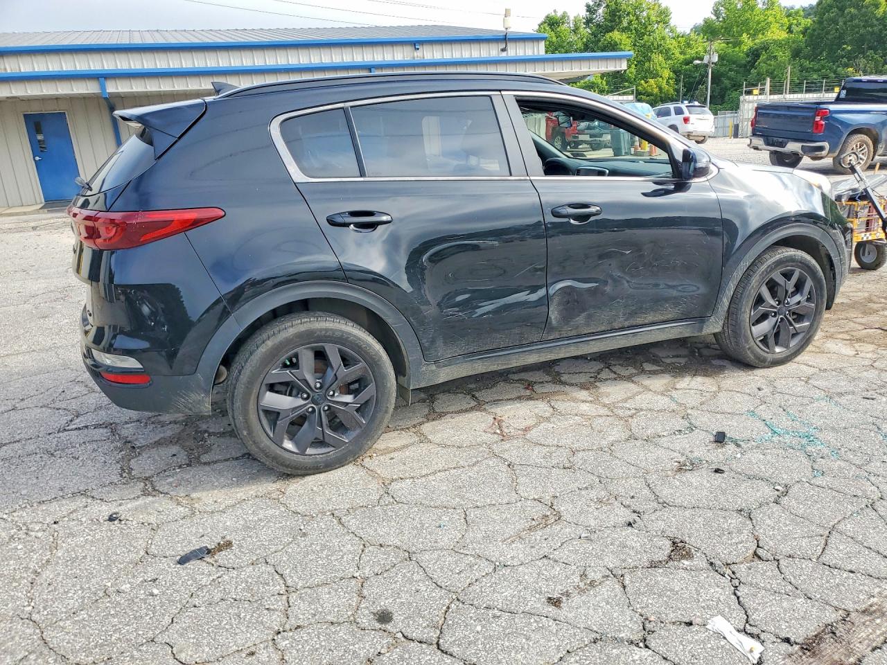2021 Kia Sportage S Black vin: KNDP6CAC7M7850874