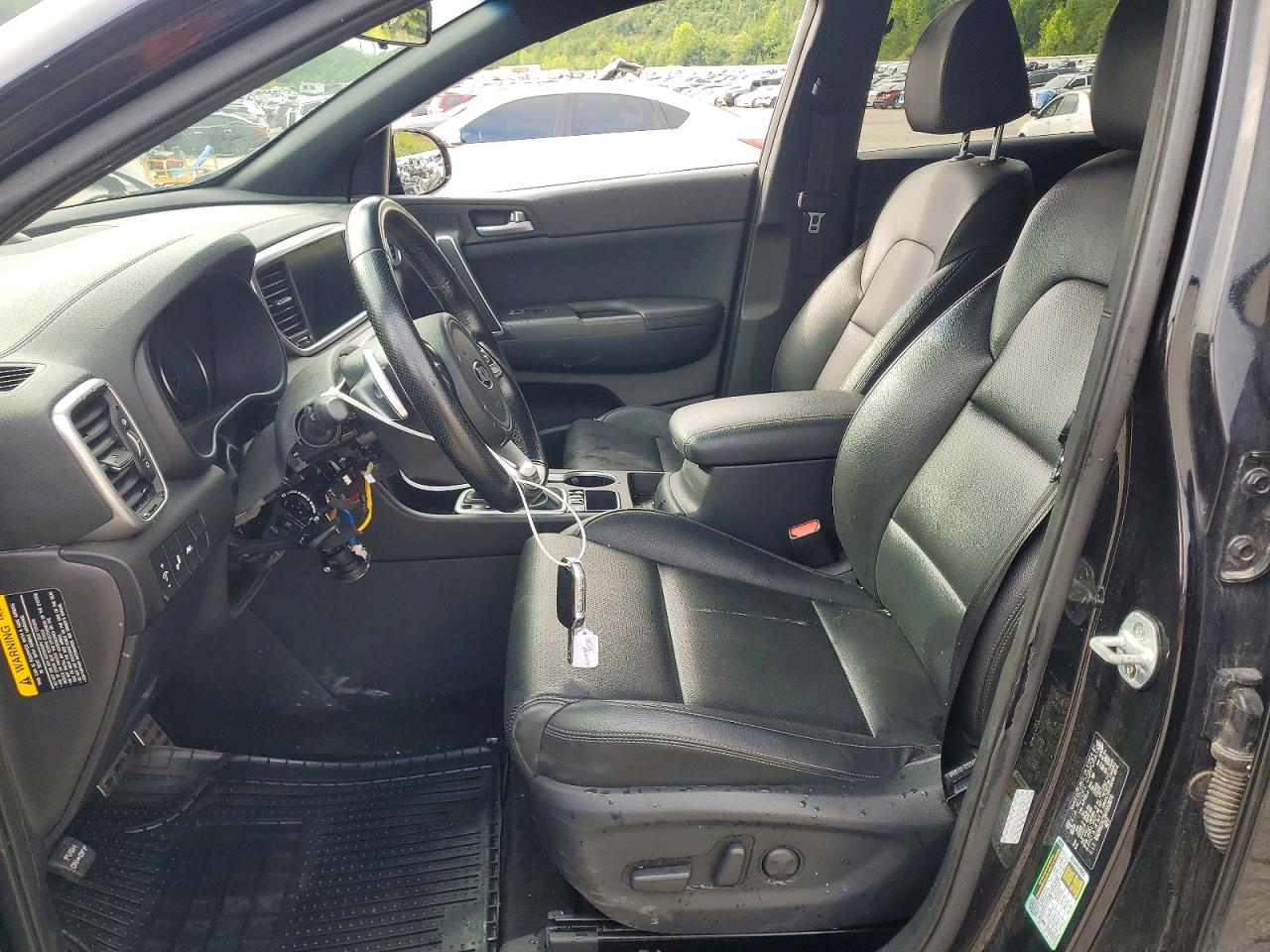2021 Kia Sportage S Black vin: KNDP6CAC7M7850874