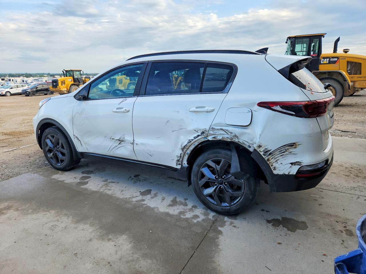 2022 Kia Sportage S White vin: KNDP6CAC8N7957840