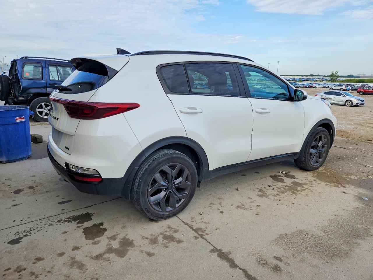 2022 Kia Sportage S White vin: KNDP6CAC8N7957840
