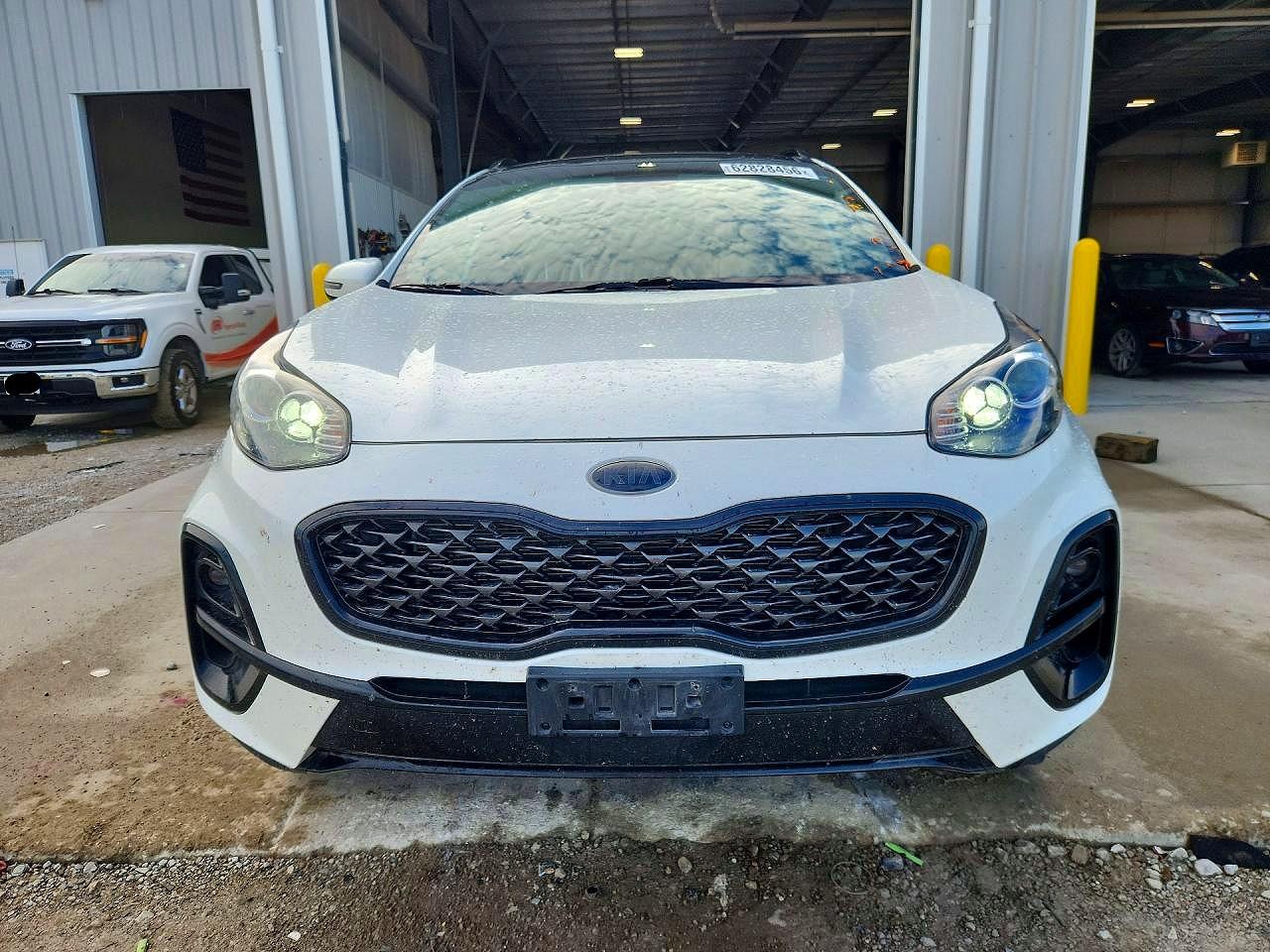 2022 Kia Sportage S White vin: KNDP6CAC8N7957840