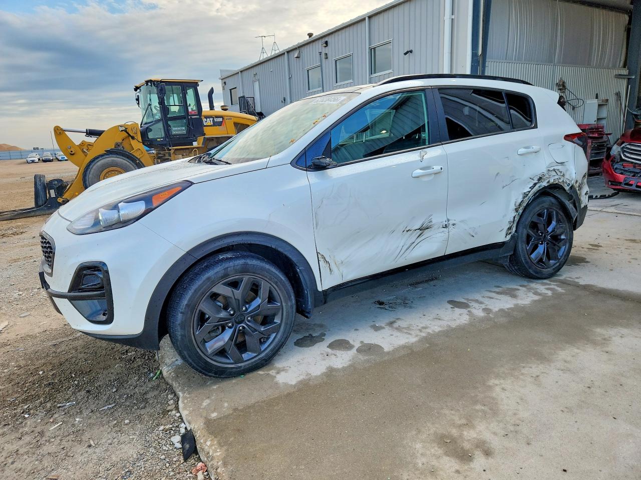 2022 Kia Sportage S White vin: KNDP6CAC8N7957840