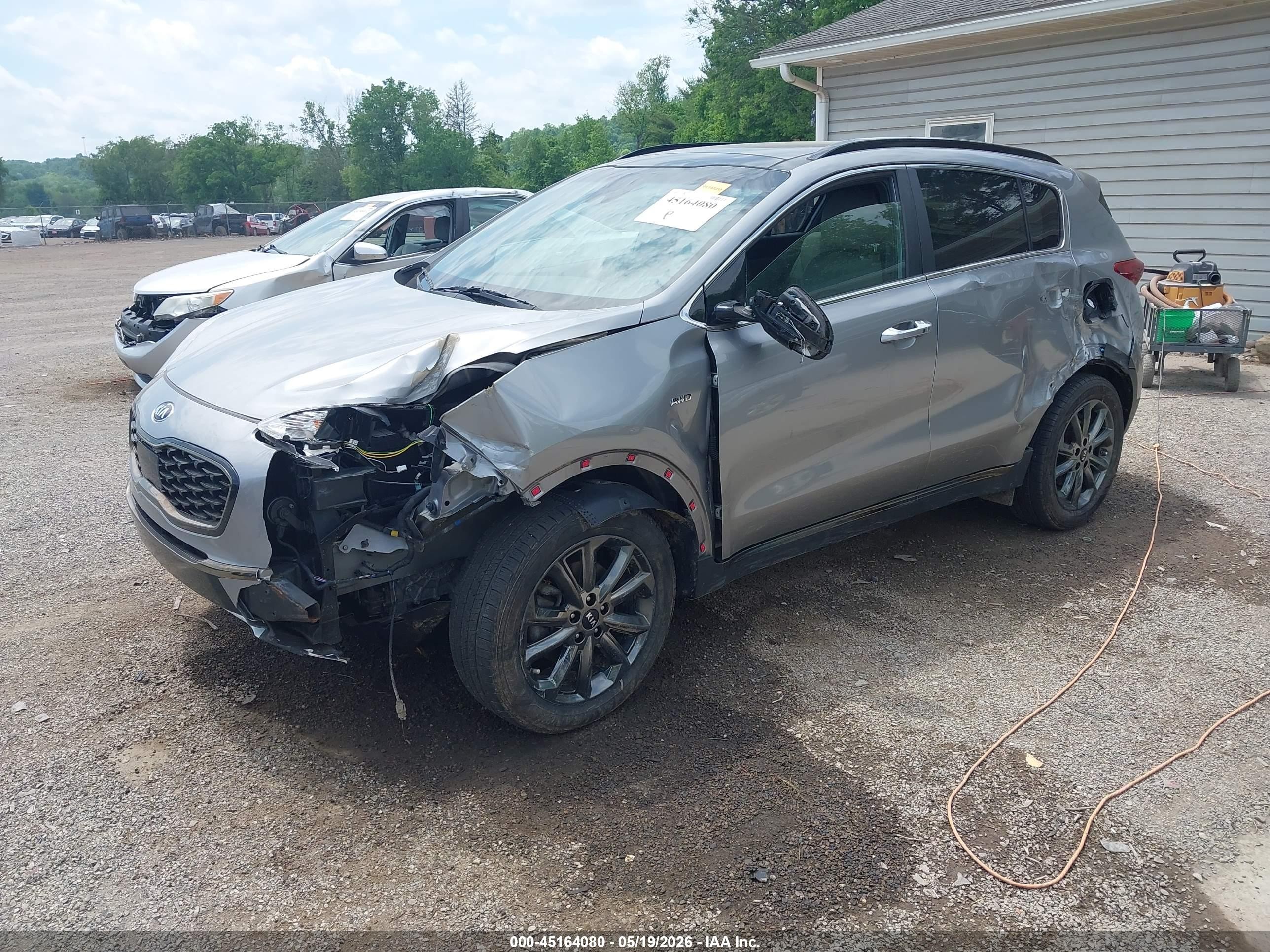2020 Kia Sportage S Серебряный vin: KNDP6CAC9L7715779