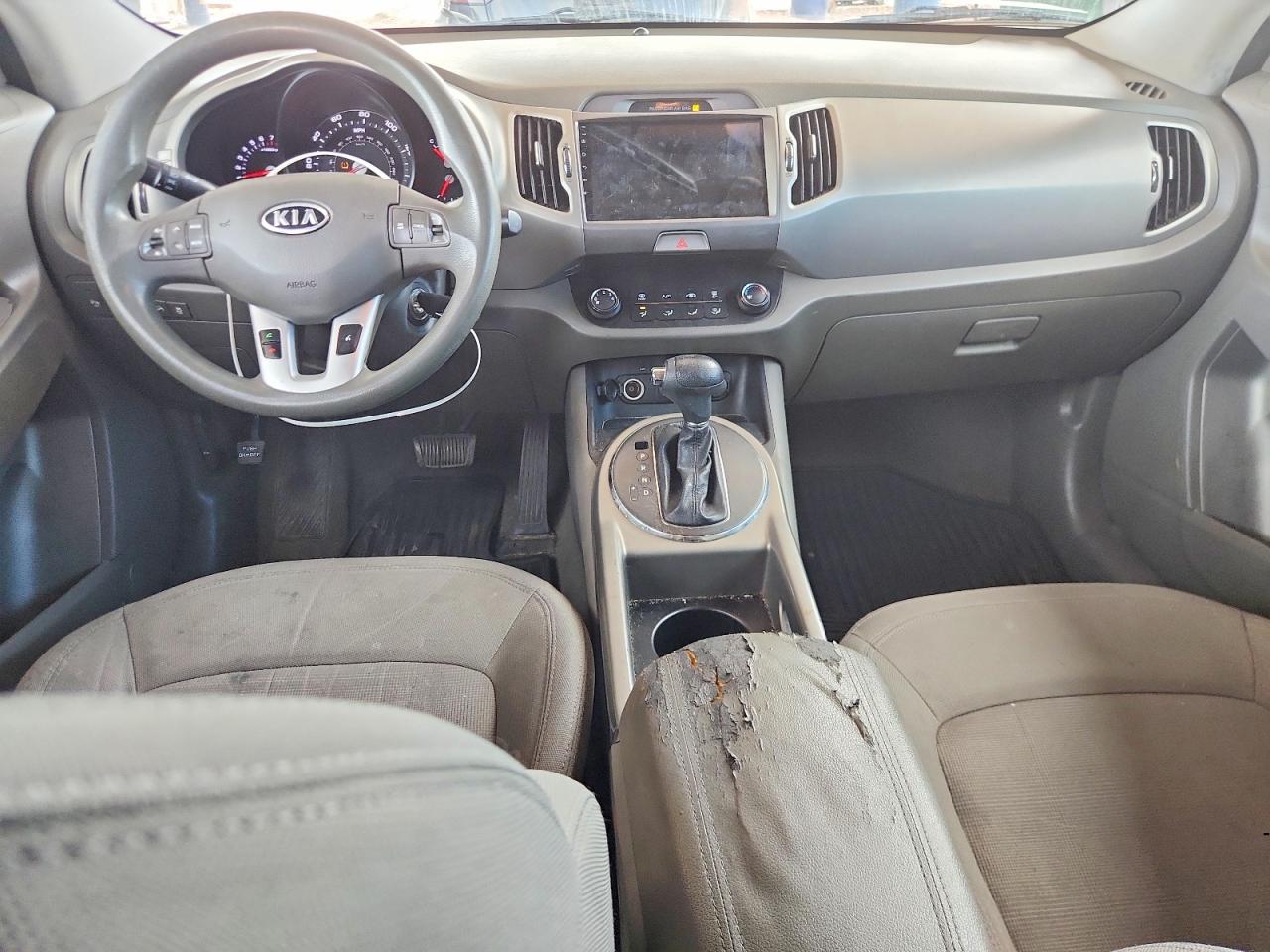 2011 Kia Sportage Lx Gray vin: KNDPB3A20B7078315