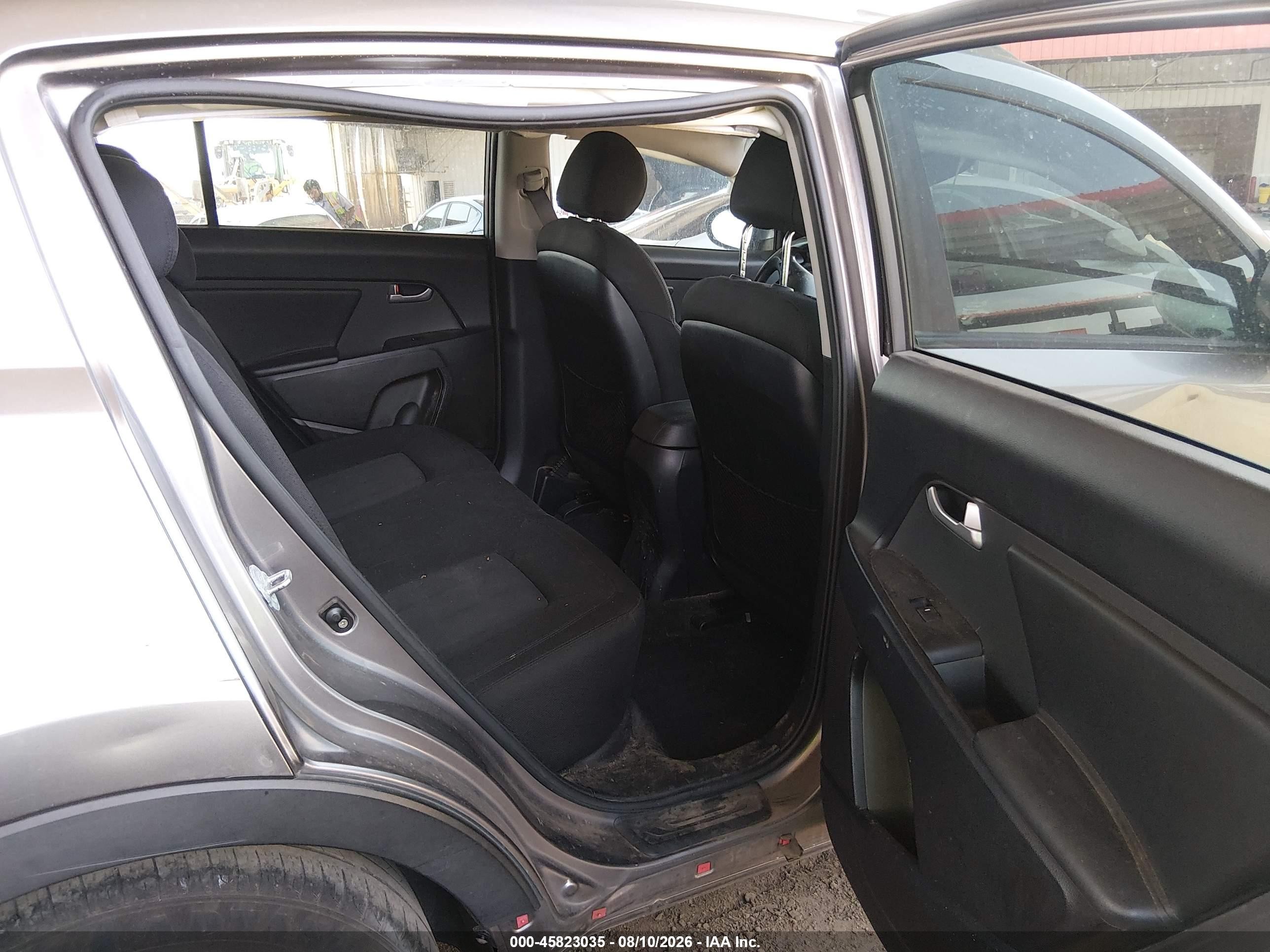2011 Kia Sportage Lx Gray vin: KNDPB3A20B7119977