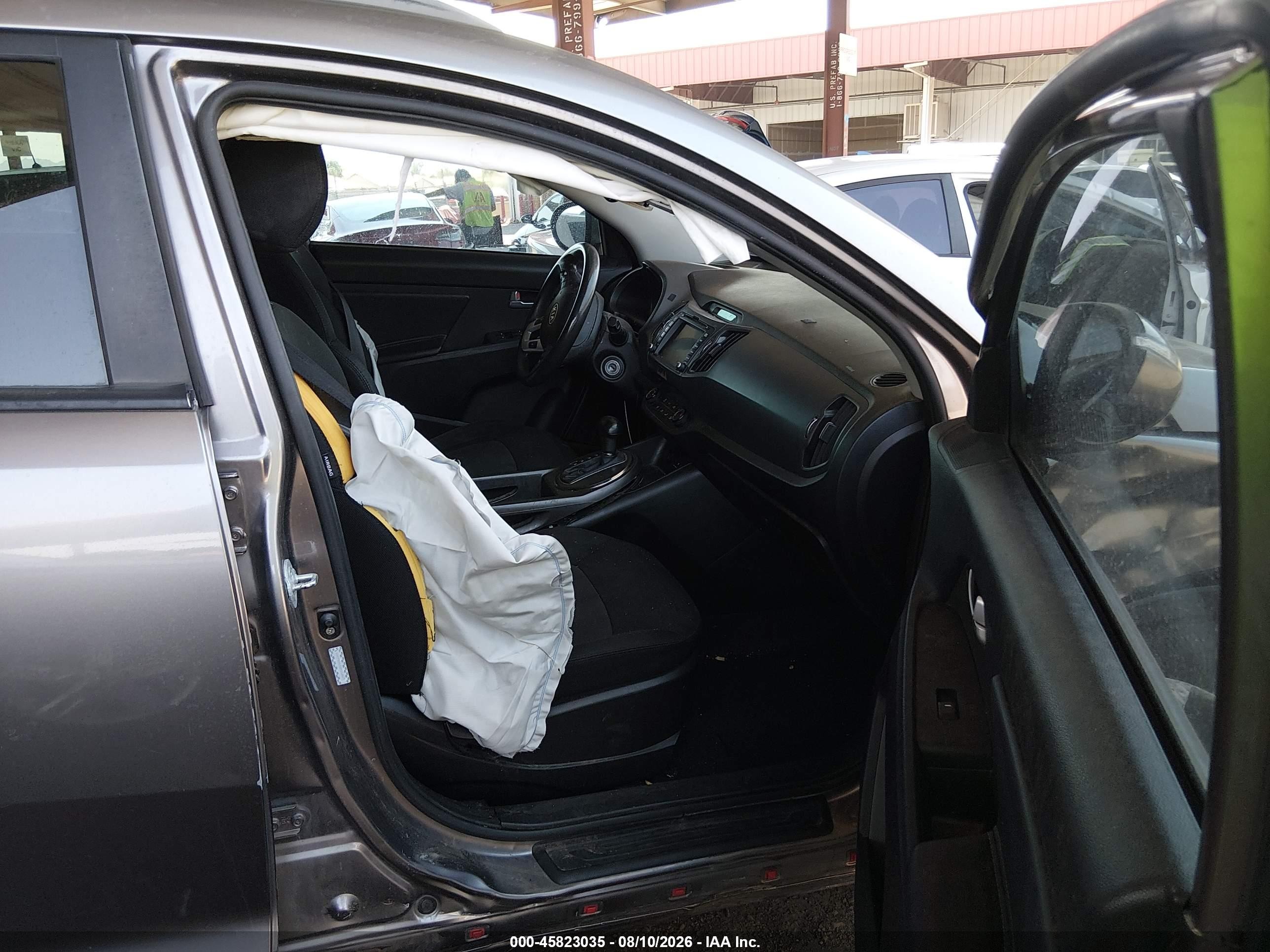 2011 Kia Sportage Lx Gray vin: KNDPB3A20B7119977