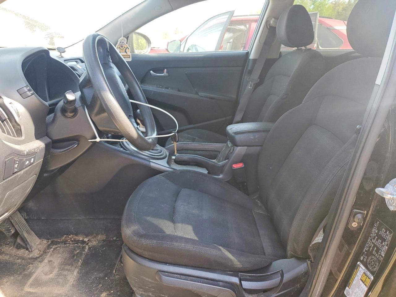 2011 Kia Sportage Lx Black vin: KNDPB3A20B7129537