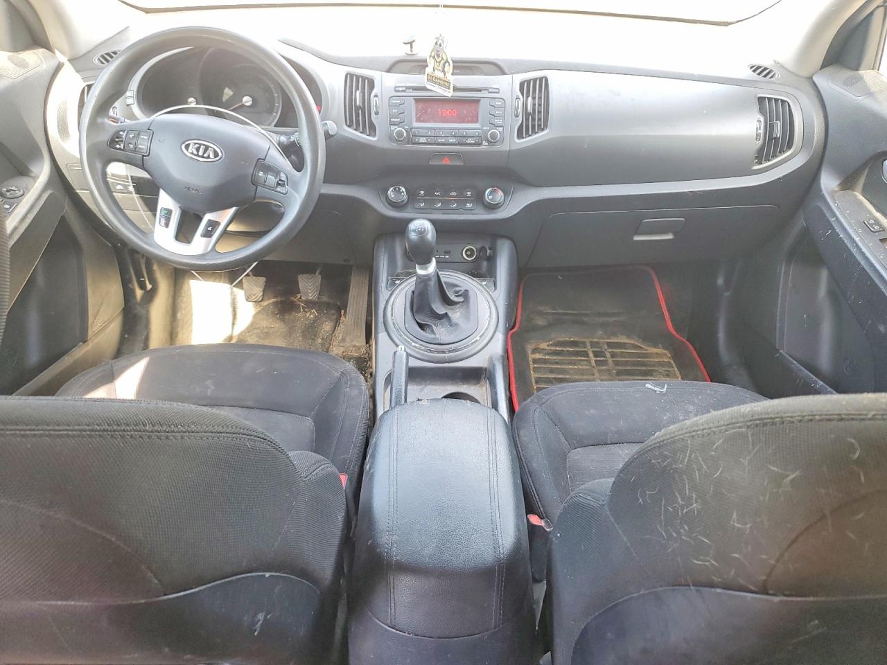 2011 Kia Sportage Lx Black vin: KNDPB3A20B7129537