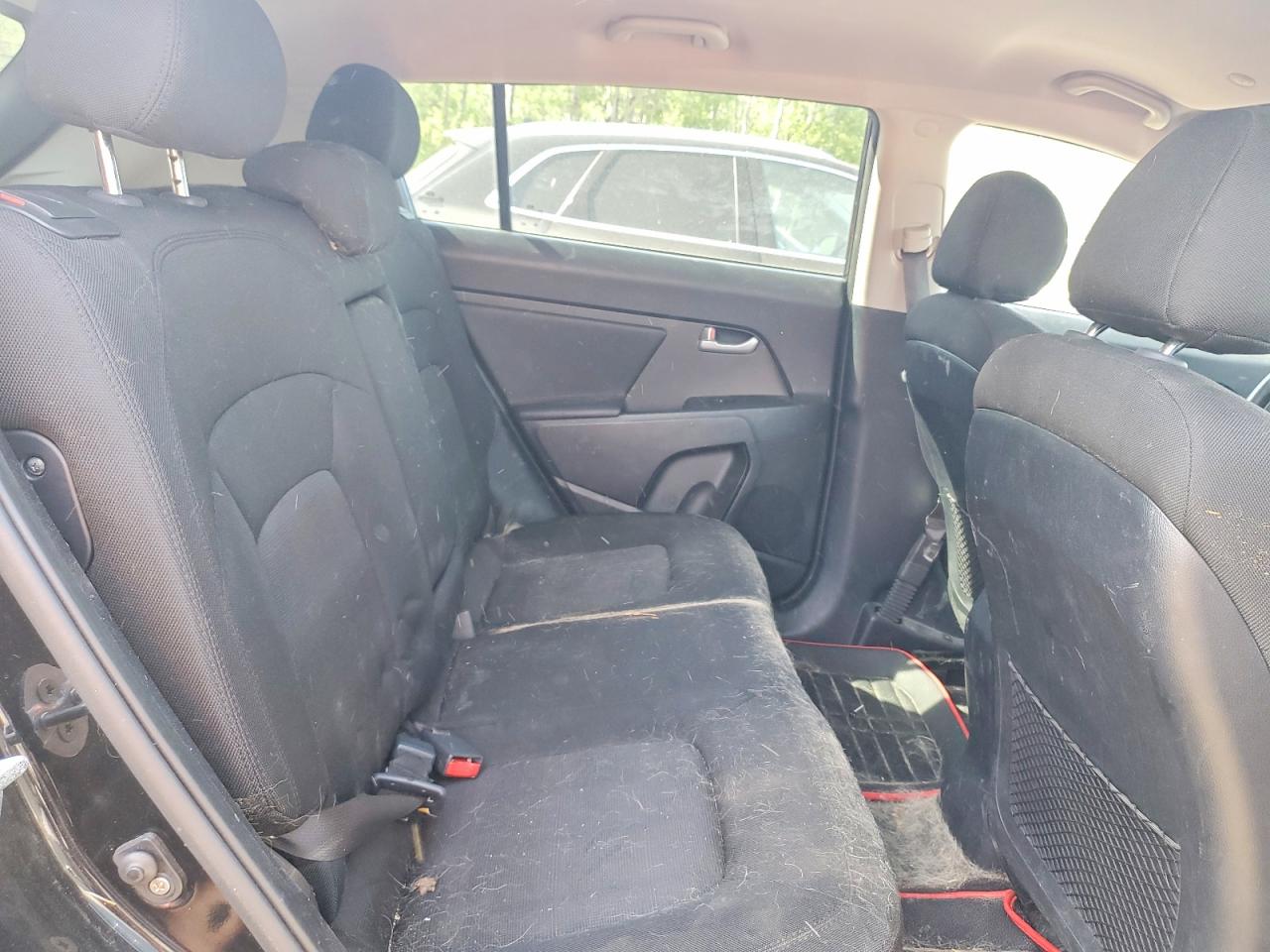 2011 Kia Sportage Lx Black vin: KNDPB3A20B7129537