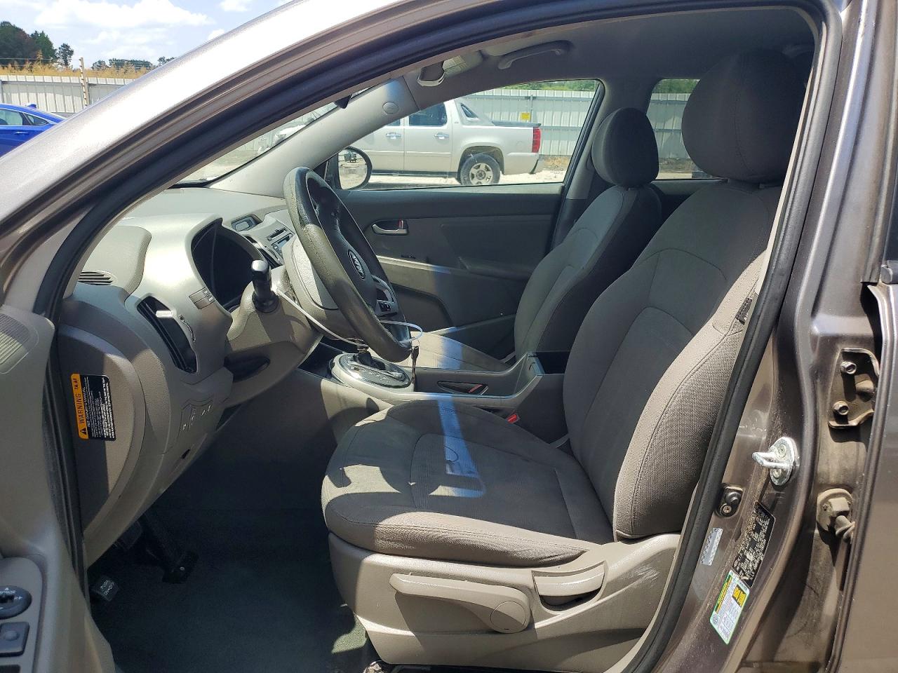 2012 Kia Sportage Lx Угольный vin: KNDPB3A20C7182594
