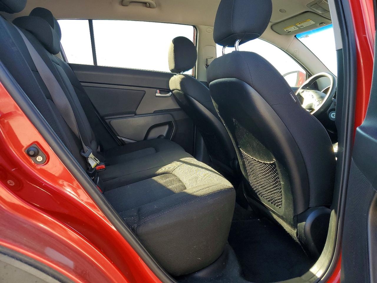 2012 Kia Sportage Lx Red vin: KNDPB3A20C7185365