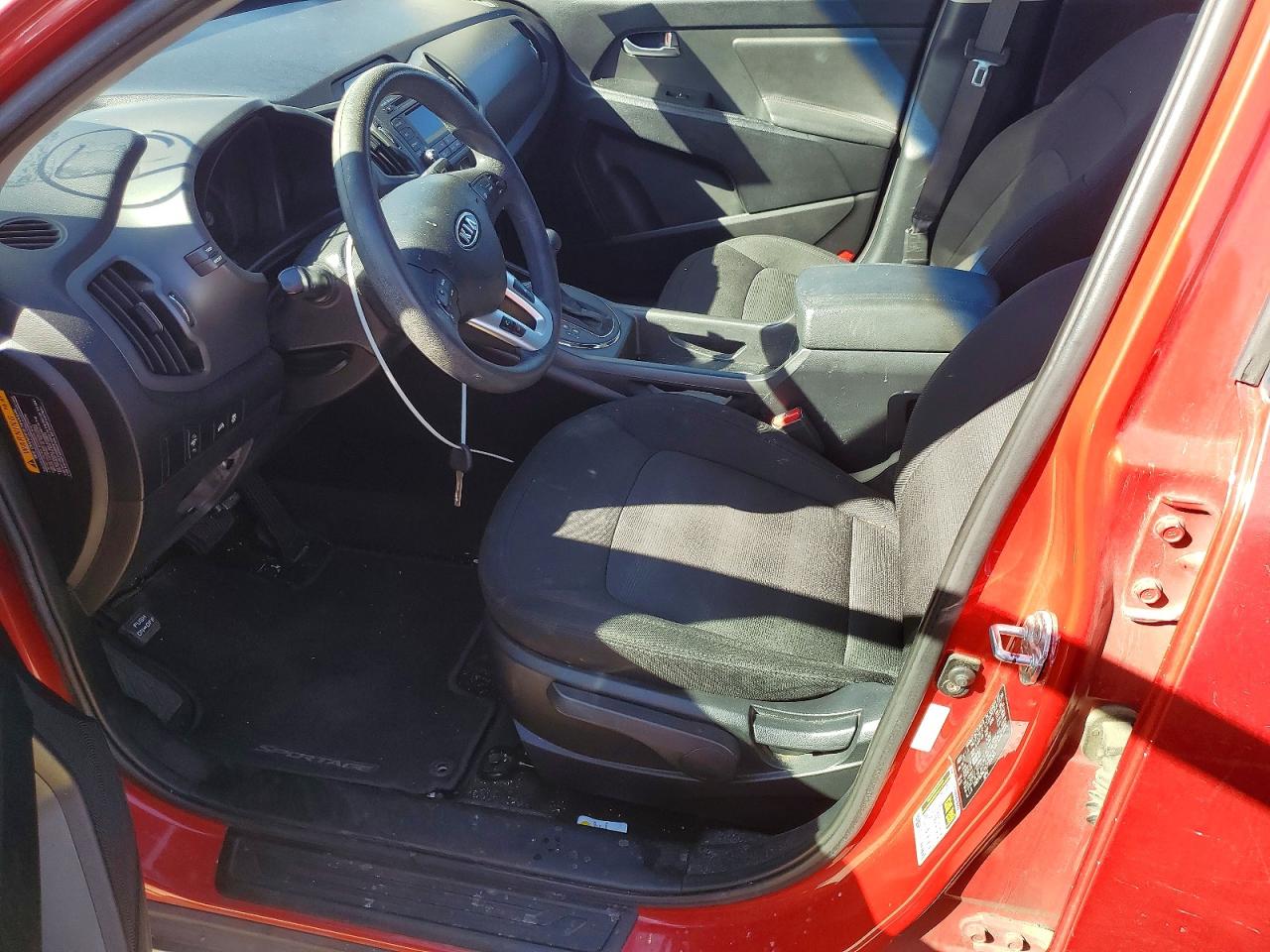 2012 Kia Sportage Lx Red vin: KNDPB3A20C7185365