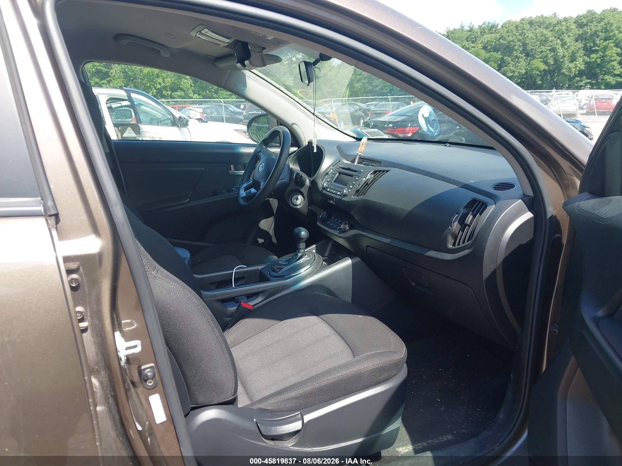 2012 Kia Sportage Lx Brown vin: KNDPB3A20C7255317