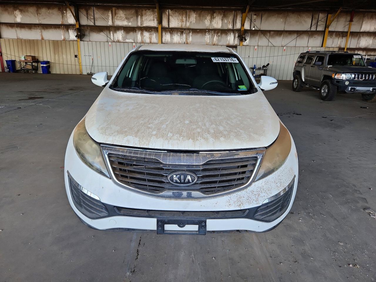 2012 Kia Sportage Lx White vin: KNDPB3A20C7288947