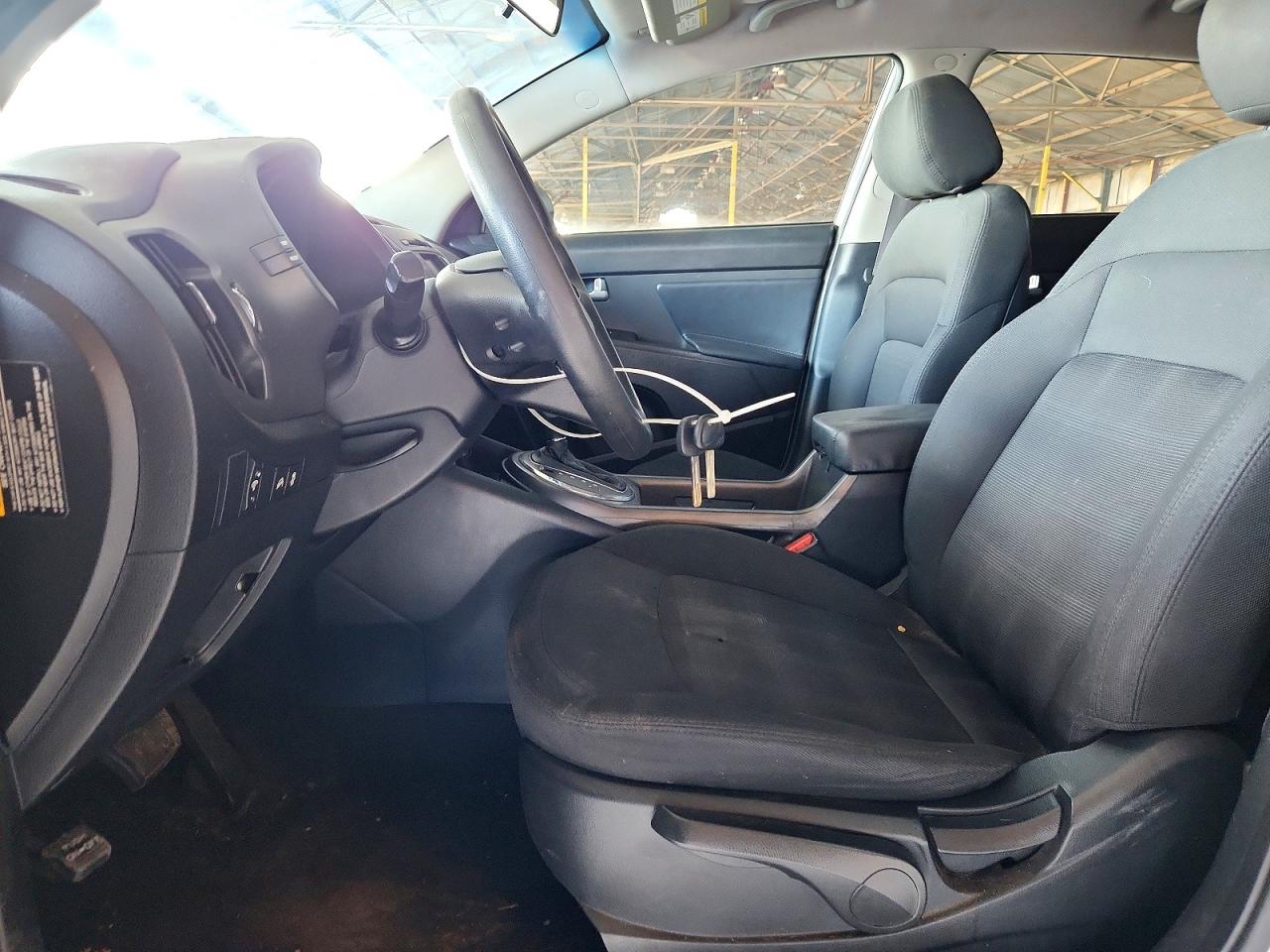 2012 Kia Sportage Lx White vin: KNDPB3A20C7288947