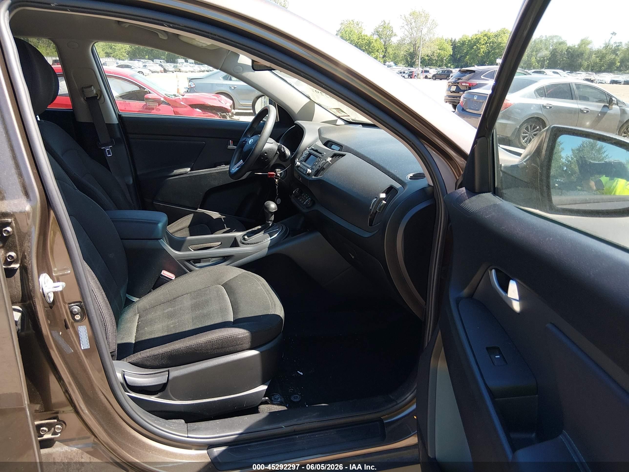 2013 Kia Sportage Lx Brown vin: KNDPB3A20D7379556