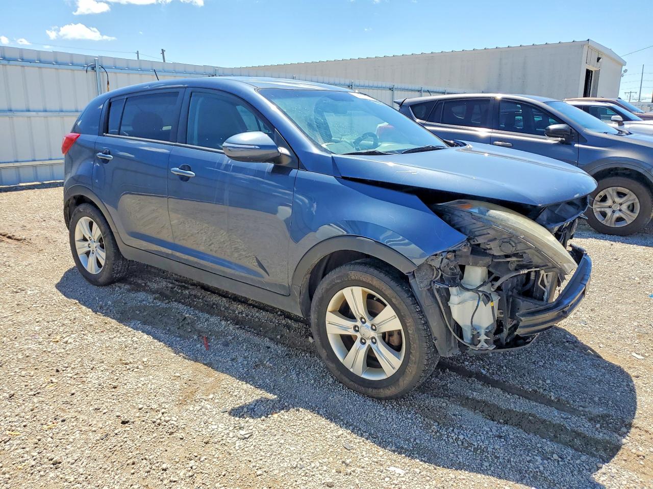 2013 Kia Sportage Lx Blue vin: KNDPB3A20D7533683